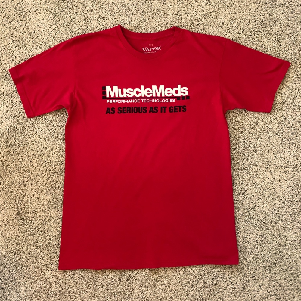 MuscleMeds Performance Technologies T-Shirt. Like New Condition! Size large.